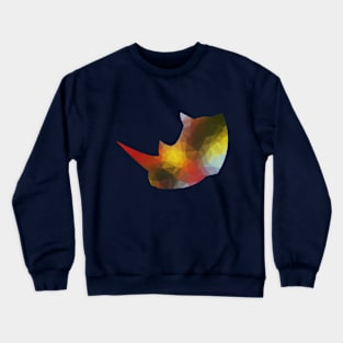 Polygon Rhinoceros Crewneck Sweatshirt